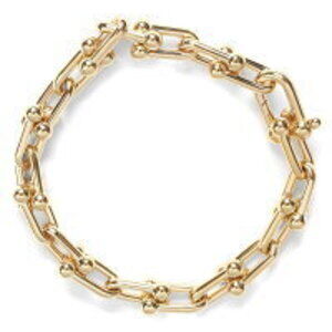 Tiffany Bracelet Jewelry Link Chain Yellow Gold